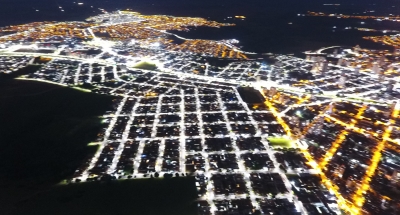 Troca de iluminação pública em Marília atinge 45% da cidade