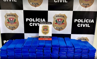 Homens são presos com 100 kg de maconha na região de Marília 