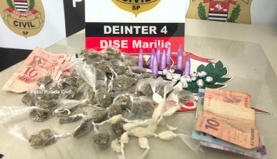 Menor de 16 anos é preso pela DISE vendendo drogas