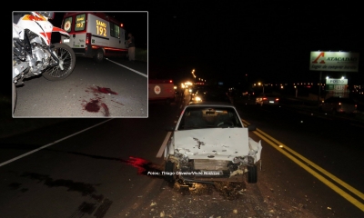 Homem fica gravemente ferido em atropelamento 