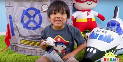 Youtuber de 8 anos, ganha US$ 22 milhões e é o mais bem pago do mundo em 2018