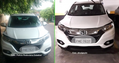 Com persistência de patrulheiros, carro dublê é recuperado e homem preso