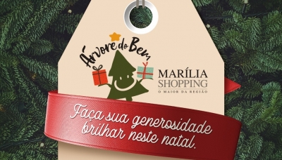 Marília Shopping inaugura “Árvore do Bem”