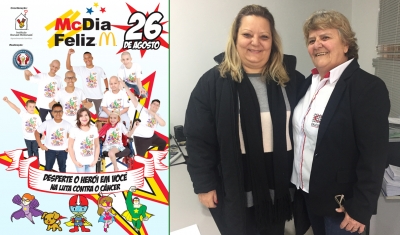 Grupo Calcular apoia campanha Mcdia Feliz com patrocínio de camisetas