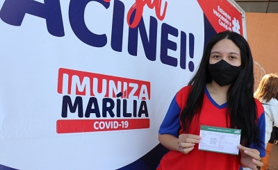 Jovens com mais de 18 anos terão nova oportunidade de vacinação em Marília