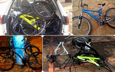 "Gangue da bicicleta" ataca na região