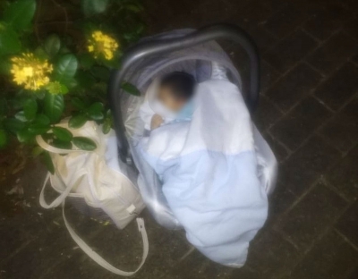 Recém-nascido é encontrado pela PM abandonado em praça na região