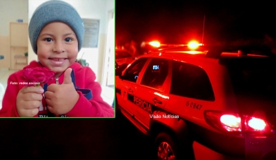 Encontrada morta criança de cinco anos que estava desaparecida em Marília