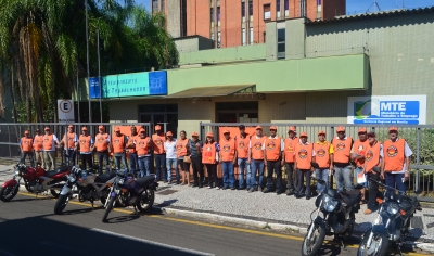 Força Sindical Regional Marília realiza ato em Marília