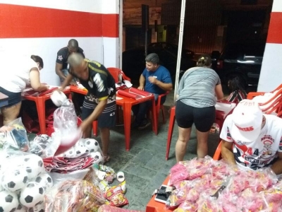 Torcida Independente do SP realiza hoje festa para crianças em Marília