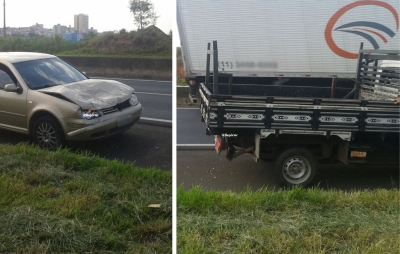 Colisão é registrada na rodovia SP-294