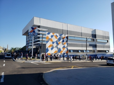 Caixa abrirá agência neste sábado das 8h às 12h