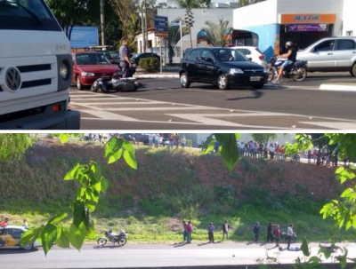 Acidentes de trânsito mobilizam Bombeiros