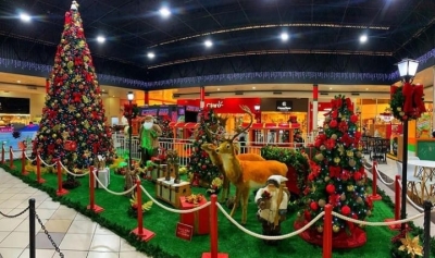 Natal: Marília shopping terá cascata de luzes na fachada e fábrica de brinquedos