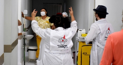 Pompeia: Doutores da Alegria animam pacientes e funcionários da Santa Casa