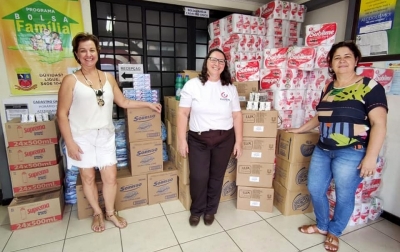  Conoravírus: Fundo de Solidariedade de Garça recebe doação de kits com produtos de limpeza 