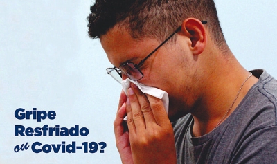 Gripe ou covid-19? Especialistas ressaltam importância da testagem