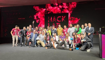 Acadêmica da Unimar ganha maratona empreendedora, HackLab Fnesp 