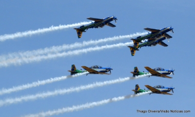Esquadrilha da Fumaça: hoje (às 16h) em Marília
