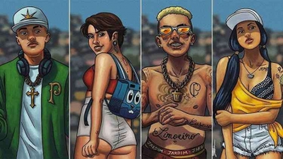  Turma da Mônica é readaptada e vira "Turma do Morro"