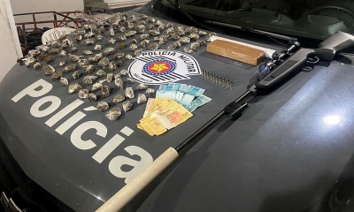 Garça: BAEP prende trio com drogas e carabina