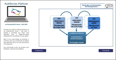 Governo realiza audiências para elaboração do Orçamento de 2021