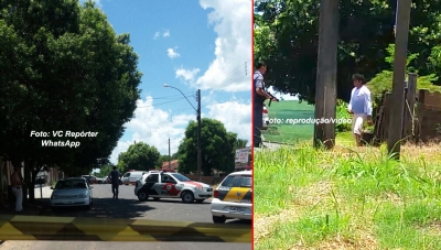Rapaz agride policial militar a facadas e acaba morto