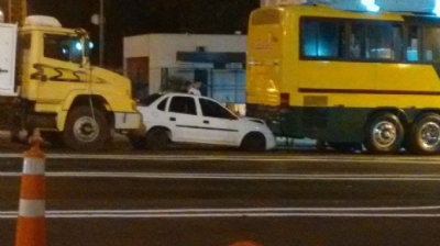 Terceiro acidente é registrado em pedágio