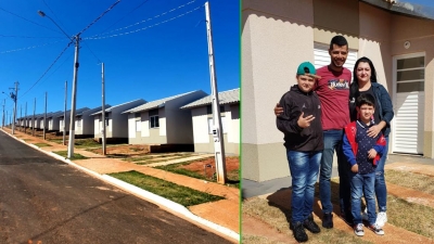 Com antecipação de 7 meses, Menin, Caixa e Prefeitura entregam 91 casas do Residencial dos Ipês