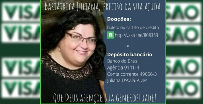 Professora mariliense faz campanha na internet para conseguir fazer cirurgia bariátrica
