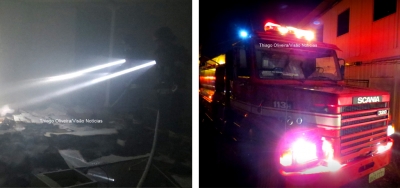 Barracão da Homex pega fogo e mobiliza Bombeiros