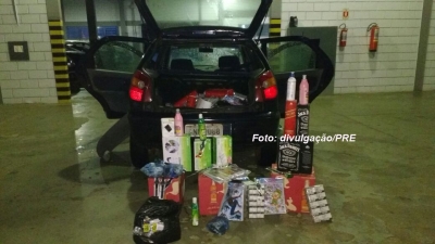 Homem é preso em flagrante por contrabando