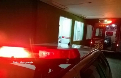 Após ser baleado, homem vai aos Bombeiros pedir socorro