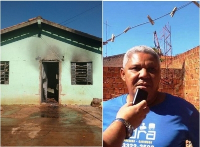 Casa pega fogo, e vizinho salva criança de 5 anos