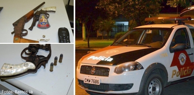 Bandidos atiram em policiais na região