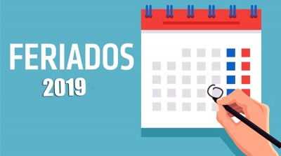 Até novembro, todos os feriados cairão aos sábados