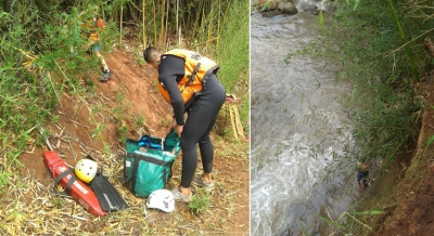 Jovens ficam ilhados após tempestade na região