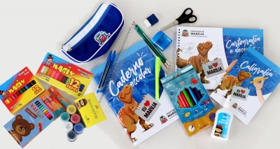 Prefeitura vai entregar kits escolares para  mais de 17.500 alunos da rede municipal