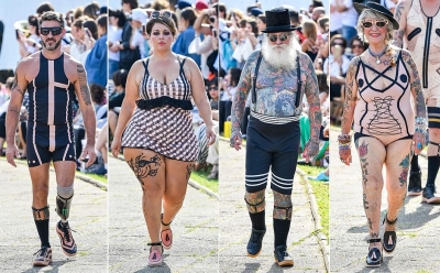 Modelos amputados, idosos e obesos desfilam no SPFW