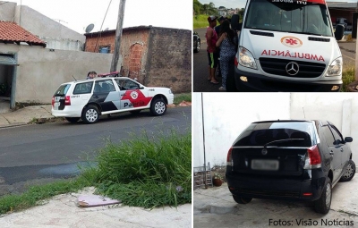 Motorista é atropelado pelo próprio carro