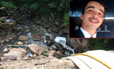 Polícia investiga morte de rapaz que caiu em cachoeira na zona oeste