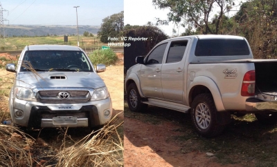 Informação ao portal Visão Notícias leva PM a localizar caminhonete roubada