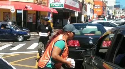 Grupo Anjos da Guarda/SICOE faz "pedágios" para recuperar viatura quebrada