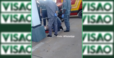 Rapaz atingido por linha cerol já está em casa