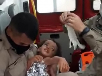 Menino Heitor, de 2 anos, é encontrado com vida