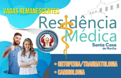 Santa Casa de Marília abre inscrições para remanescentes de Residência Médica