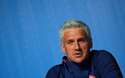 Nadador Ryan Lochte é suspenso por 10 meses