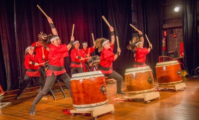 Grupo de taiko Hibiki Wadaiko do Nikkey Marília, realiza workshop hoje