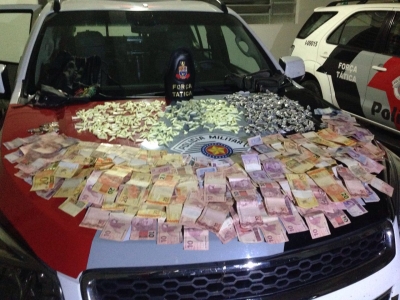 Força Tática faz grande apreensão na zona norte