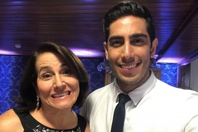 Mãe de Jonathan Nemer se recupera de superbactéria, mas estado de saúde ainda é grave